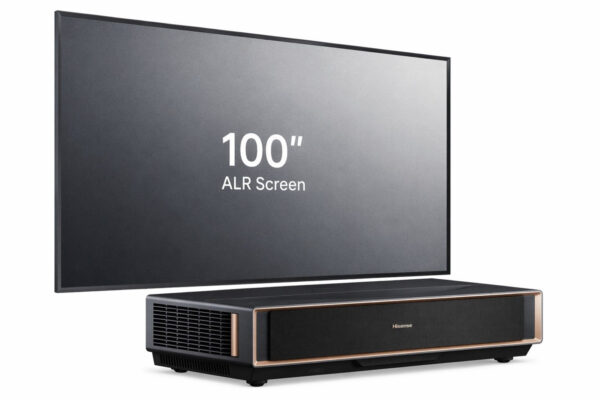 Hisense Laser Projection TV, 2500 Ansi Lumens, 4K resolution, UST, Incl 100" ALR - 100PT1
