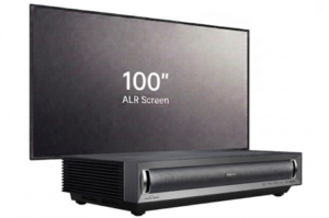 Hisense Laser Projection TV, 3000 Ansi Lumens, 4K resolution, UST, Incl 100" ALR - 100PX3PRO