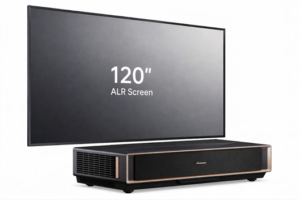 Hisense Laser Projection TV, 2500 Ansi Lumens, 4K resolution, UST, Incl 120" ALR - 120PT1