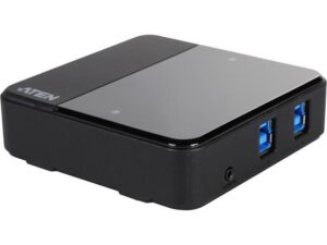 Aten Peripheral Sharing Switch, USB 3.2, 2 x 4 Port - US234