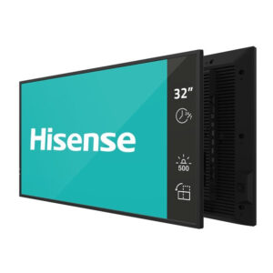 Hisense Digital Signage 32", 500 nits, 4k resolution, Full HD, with 7day x 24hrs operation, Android 14 OPS - 32DM66GE