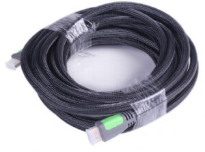 Dtech Copper Cable, 8.0m, HDMI, V1.4, 4K resolution, Braided Jacket - 6680