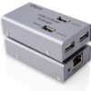 Dtech Extender, USB, 2.0, Transmitter and Receiver, 100m - 7014ACH