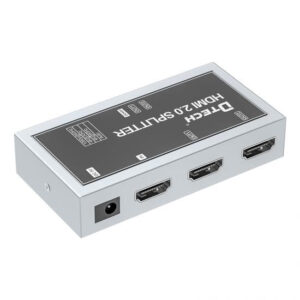 Dtech Splitter, HDMI, 2 Port, 4K @60HZ- 7212