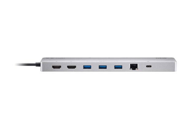 Aten Multiport Dock with Power Pass Through, USB-C - UH3240
