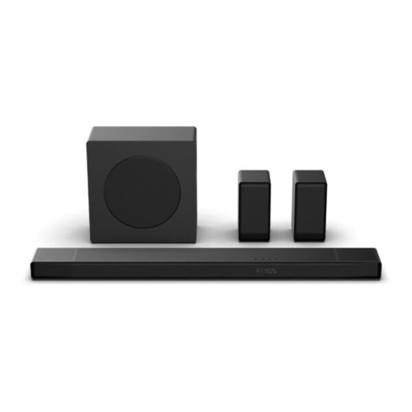 Hisense Sound Bar, Bluetooth, 600W 5.1 Channel with Wireless Subwoofer - AX5140Q