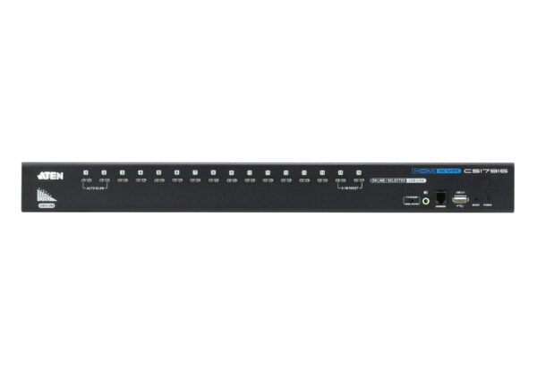 Aten KVM Switch, USB 2.0, HDMI, 16 Port - CS17916