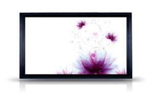JK Fixed Frame Screen, 150", 16:9 Aspect Ratio, Matt White Fabric - F9150