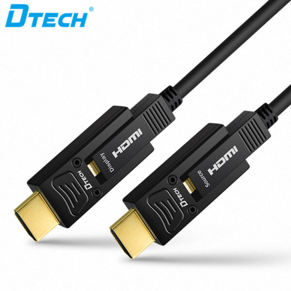 Dtech Detachable Connector Fibre Cable, 60.0m, HDMI, V2.0, 4K resolution - HF309A