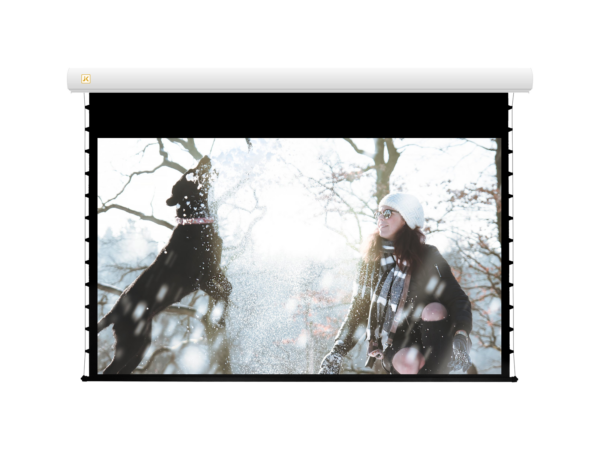 JK Electric HD Tab Screen, 133", 16:10 Aspect Ratio, Matt White Fabric - E10133HDT