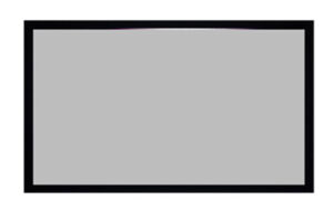 JK Fixed Frame Screen, 133", 16:9 Aspect Ratio, Matt Grey Fabric - F9133G