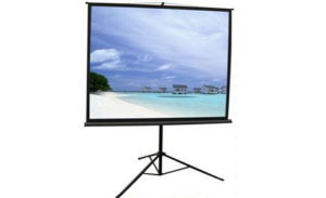 JK Tripod Screen, 96", 1:1 Aspect Ratio, Matt White Fabric - T196