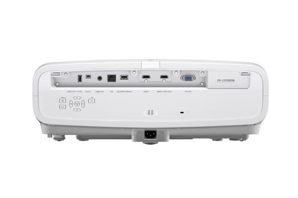 Epson Home Cinema Projector, 2500 Ansi Lumens, 4K PRO-UHD resolution, 16:9 Aspect Ratio - EHLS11000W