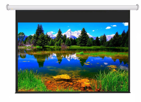 JK Manual Pull Down Screen, 106", 16:10 Aspect Ratio, Matt White Fabric, Screen control - M10106SC