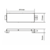 Vision Cable Termination System V3, Blank Module - 3446572