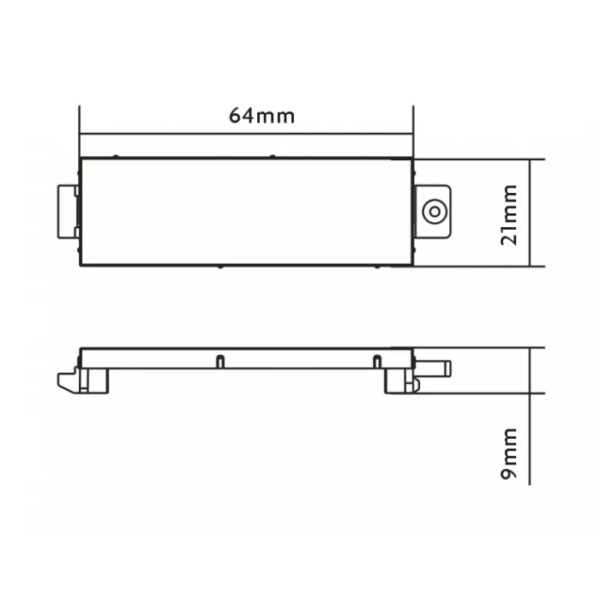 Vision Cable Termination System V3, Blank Module - 3446572