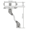 Vision Cable Termination System V3, USB B Module - 3446581