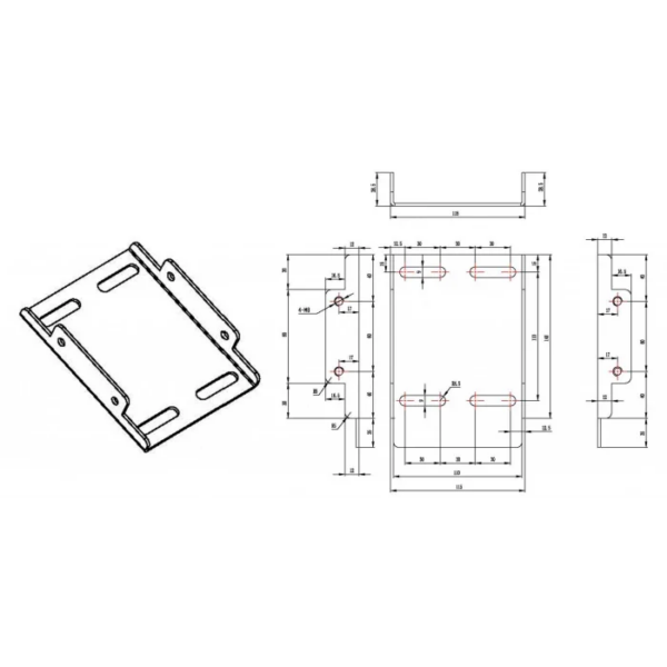 Vision Short Throw Wall Mount Projector Bracket - 2775928