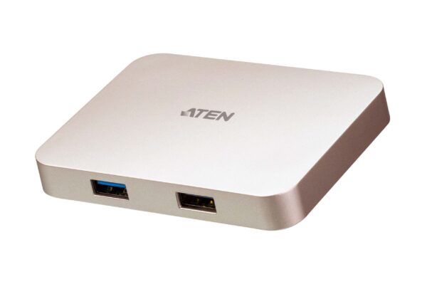 Aten Ultra Mini Dock with Power Pass-through, 4k, USB-C - UH3235