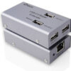 Dtech Extender, USB, 2.0, Transmitter and Receiver, 50m - 7014A