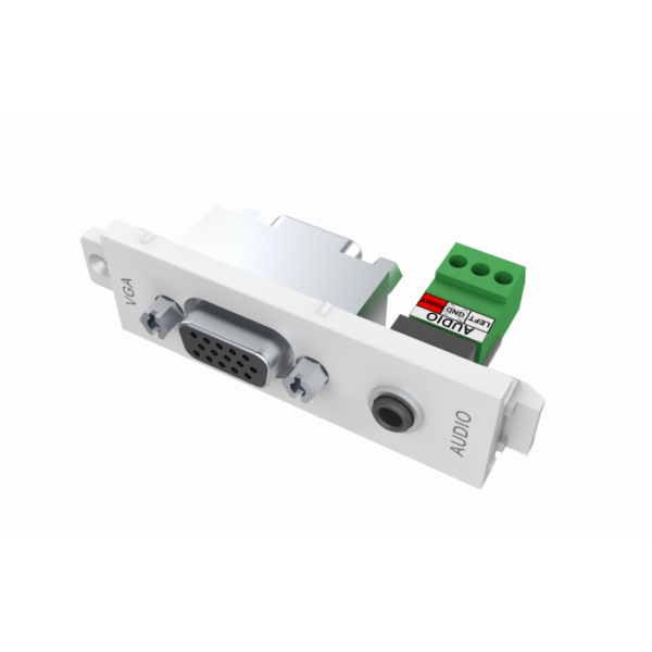 Vision Cable Termination System V3,VGA&3.5mm D Module - 3446586