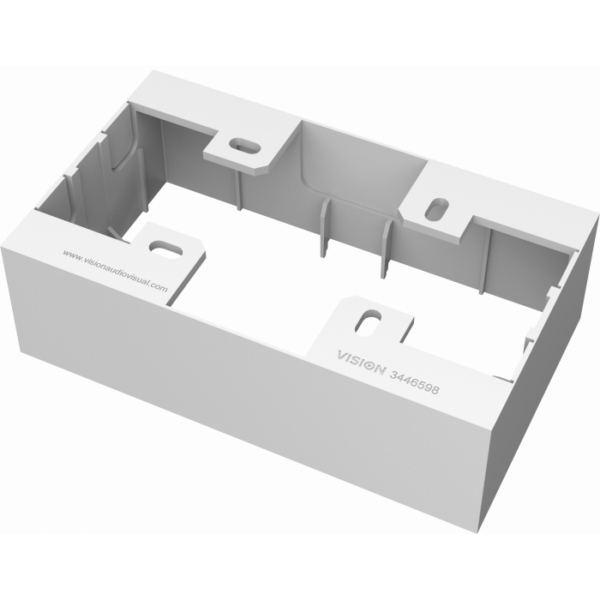 Vision Cable Termination System V3, 2-Gang Backbox - 3446598