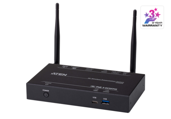 Aten 4K Wireless Presentation Switch - VP2020