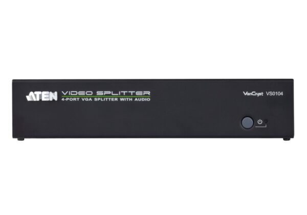 Aten Splitter, VGA, 4 Port with Audio -  VS0104