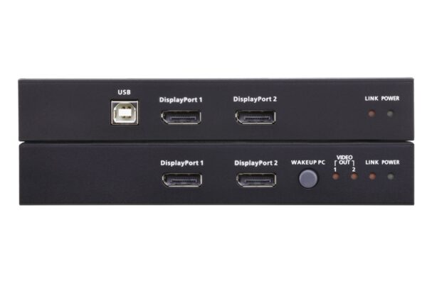 Aten Extender, USB Display Port Dual View HDBaseT - CE924