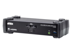 Aten KVM Switch, USB 3.0, HDMI, 2 Port - CS1822