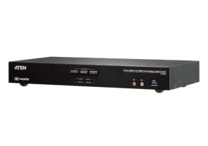 Aten KVM Switch, Dual Display, USB 3.0, HDMI, 4 Port - CS1842