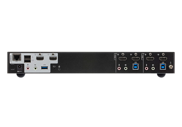 Aten KVM Switch, Dual Display, USB 3.0, HDMI, 4 Port - CS1842