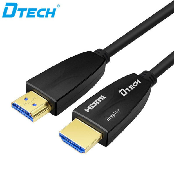 Dtech Fibre Cable, 100m, HDMI, V2.0, 4k resolution - HF2100