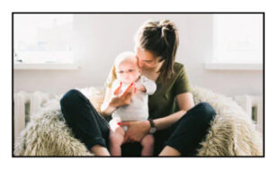 JK Fixed Acoustic Transparent Thin Frame Screen, 119", 16:9 Aspect Ratio, Matt White Woven Fabric - F9119TFA