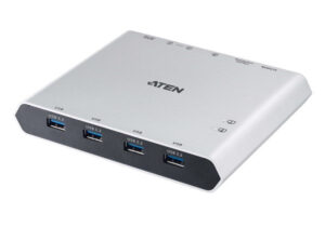 Aten KVM Switch, 4K DisplayPort USB-C, 2 Port - US3311
