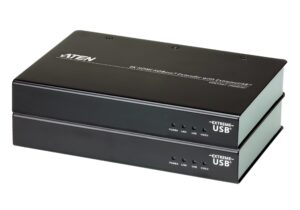 Aten Extender, HDMI, USB, HDBaseT, Transmitter and Receiver - VE813A