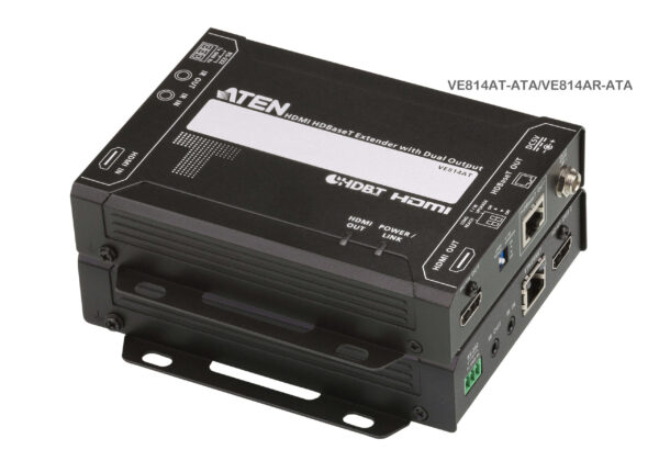 Aten Extender, HDMI, HDBaseT, Transmitter and Receiver with Dual Output - VE814A