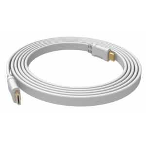 Vision Copper Cable, 5.0m, Flat HDMI, V2.0, 4K resolution - 3265155