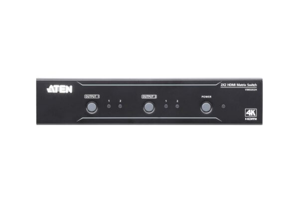 Aten Matrix Switch, HDMI, 2 Port - VM0202H