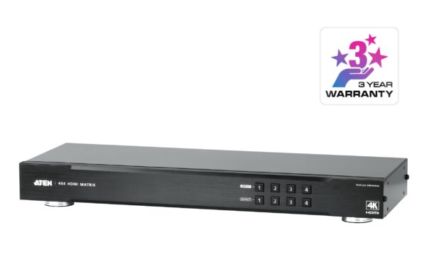 Aten Matrix Switch, HDMI, 4 Port - VM0404HA