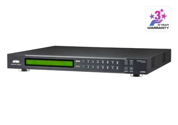 Aten Matrix Switch, HDMI, 8 Port  - VM5808HA