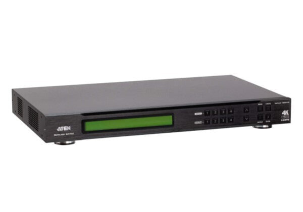 Aten Matrix Switch, HDMI, 4 Port, with Scaler - VM6404HB